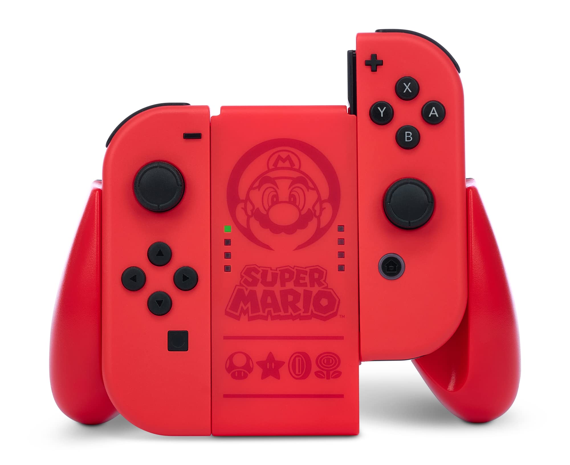 Mando Nintendo Switch Power A Agarre CóModo Joy-Con Rojo Super Mario - Edición especial Mando Nintendo Switch Power A Agarre CóModo Joy-Con Rojo Super Mario - Edición especial
